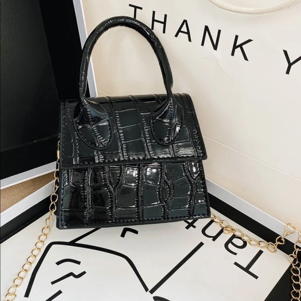 Mini Crocodile Chain Bag